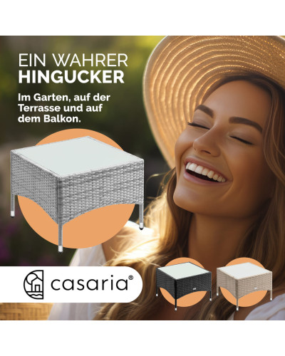 Beistelltisch Rund Aluminium Anthrazit 58 Zentimeter